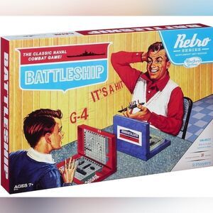 🩵NIB Battleship Retro 1967 Edition Strategy Game